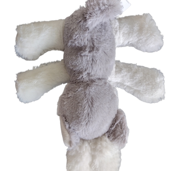 Hug Fun Wolf Husky Dog Puppy Plush 10" With Bunny Ears Stuffed Animal - Picture 6 of 8